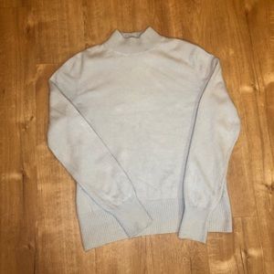 100% Cashmere mock neck sweater size M